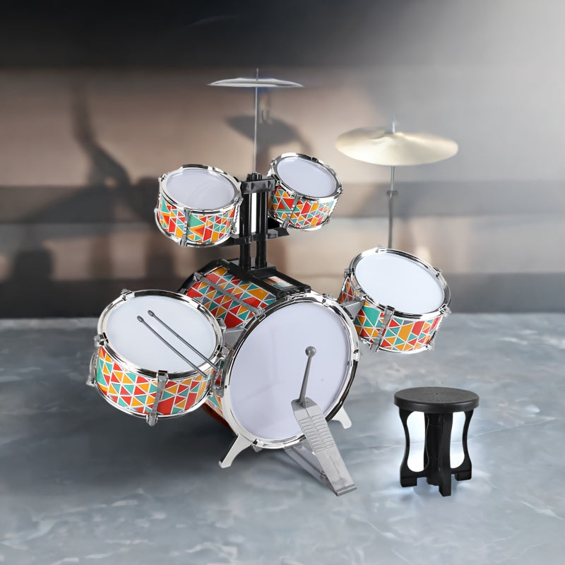 NNETM Jazz Drum Set Musical Toy