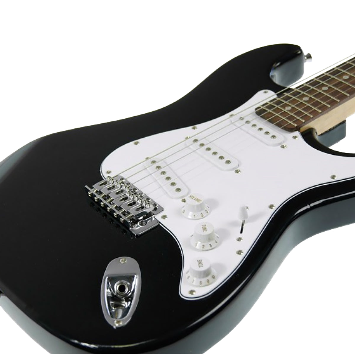 NNEDPE Karrera 39in Electric Guitar - Black