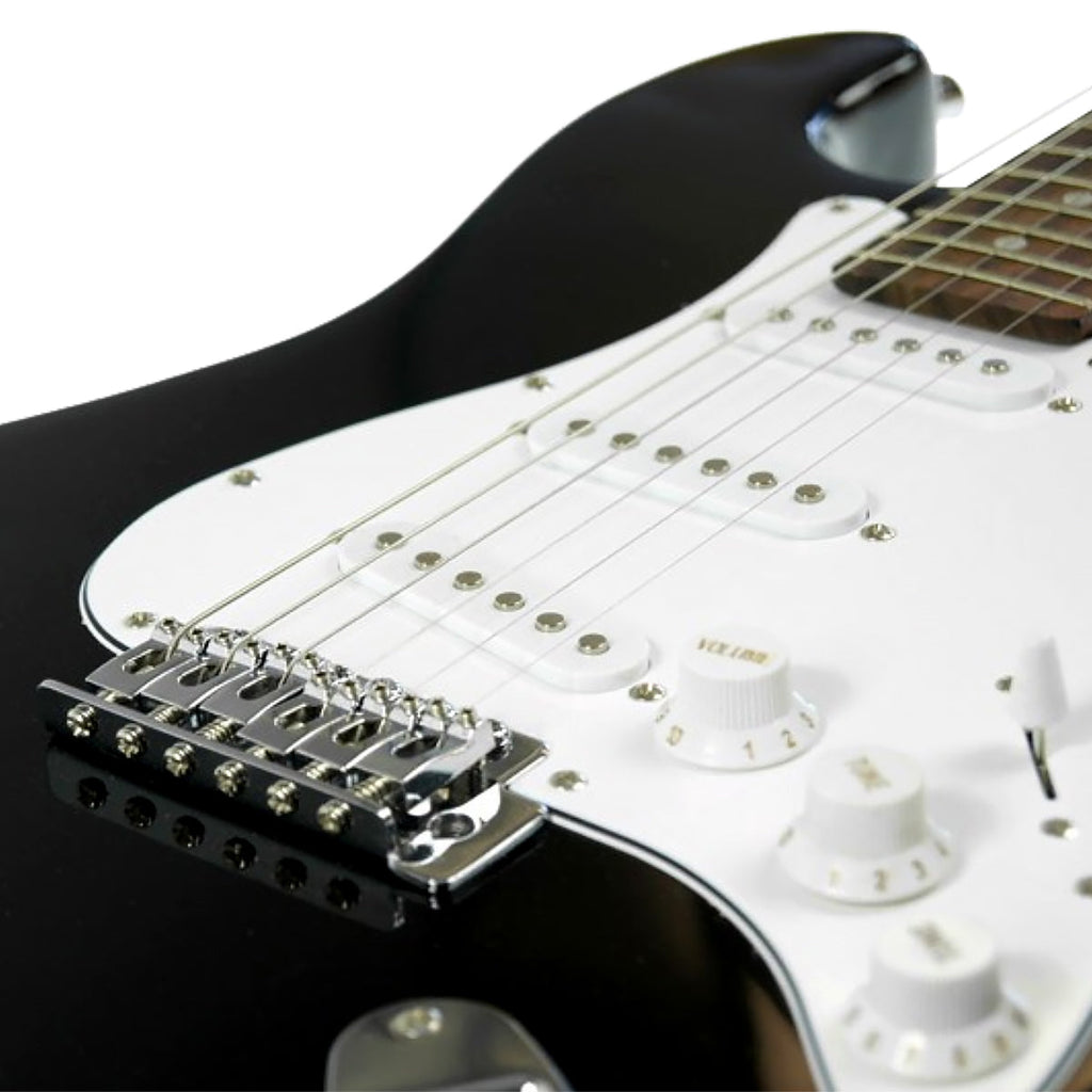 NNEDPE Karrera 39in Electric Guitar - Black