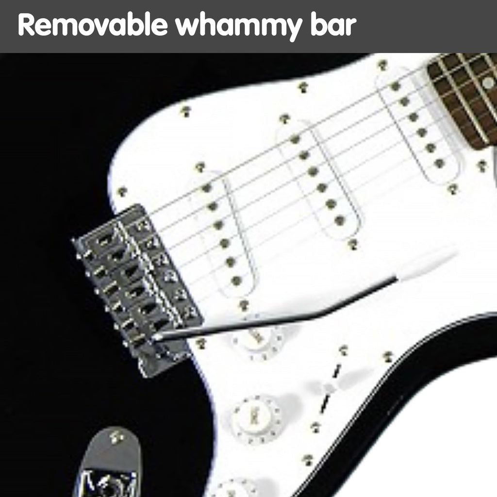 NNEDPE Karrera 39in Electric Guitar - Black