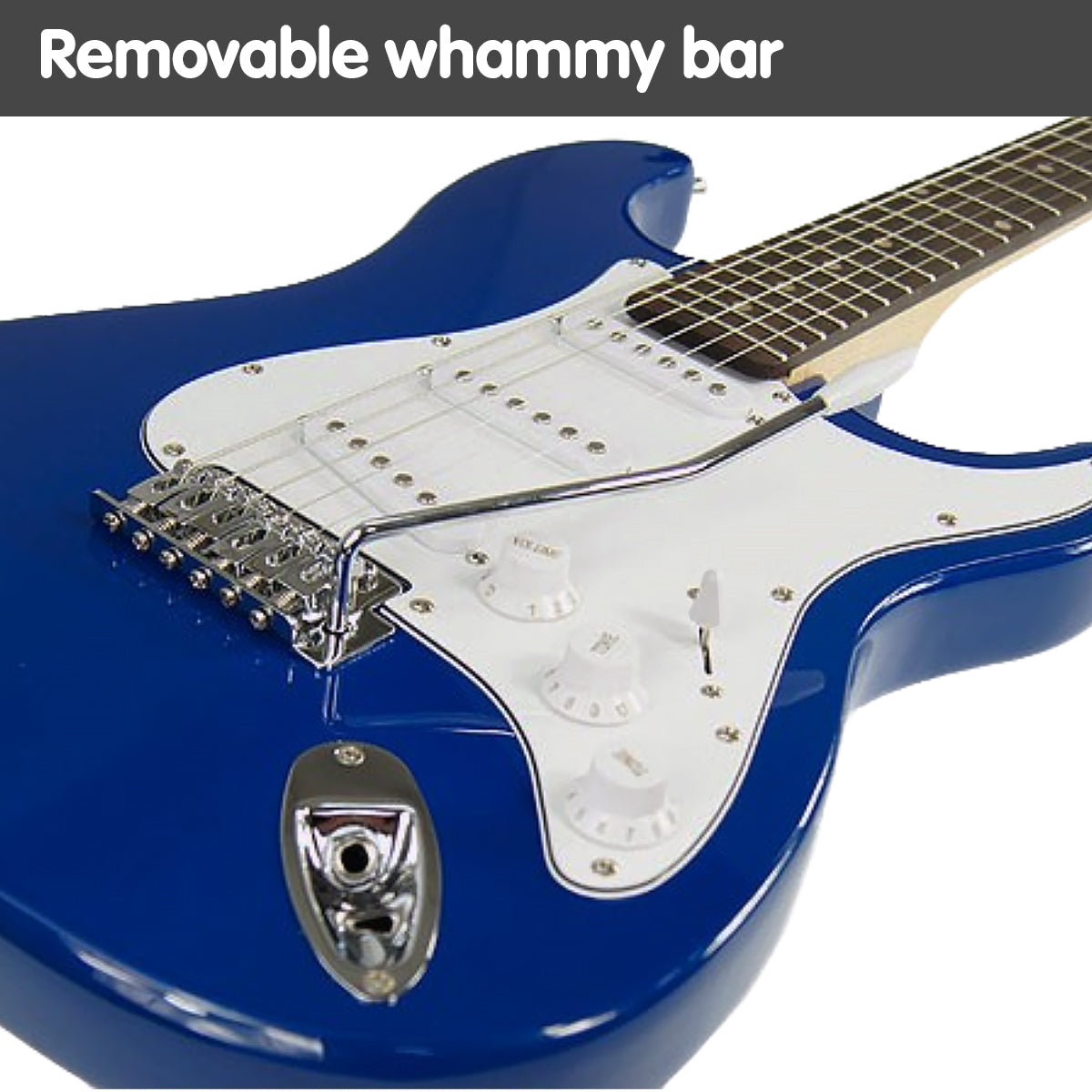 NNEDPE Karrera 39in Electric Guitar - Blue