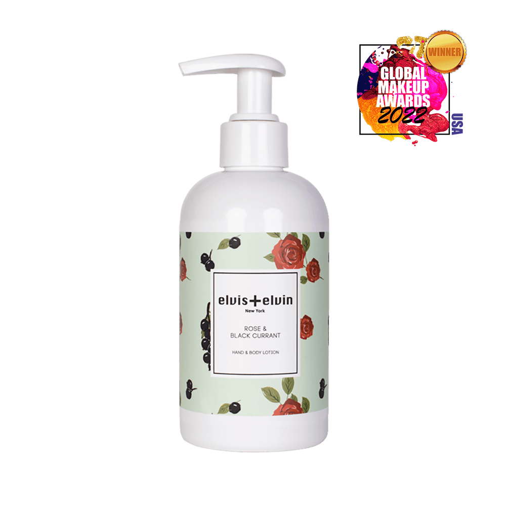 elvis+elvin Rose & Black Currant Hand & Body Lotion