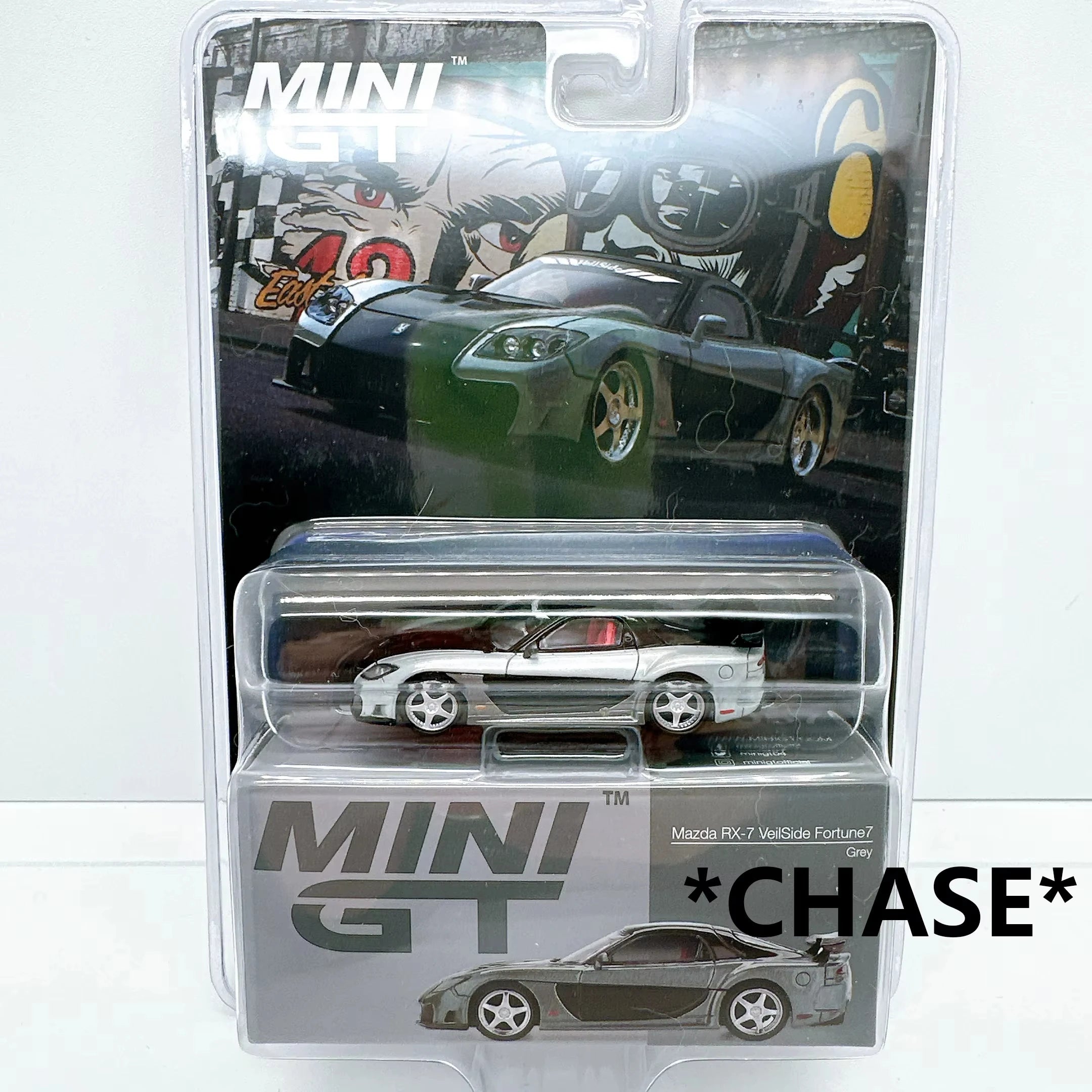 NEW **CHASE** MINIGT 1:64 GTR R35 SILVIA S15 RX7 FD3S LBWK KUMA Skyline Kenmeri KPGC110 Diecast Car Model Toys