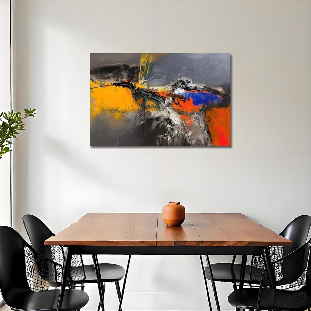 Abstract Wall Art 36x24 Inches Enchanting Painting