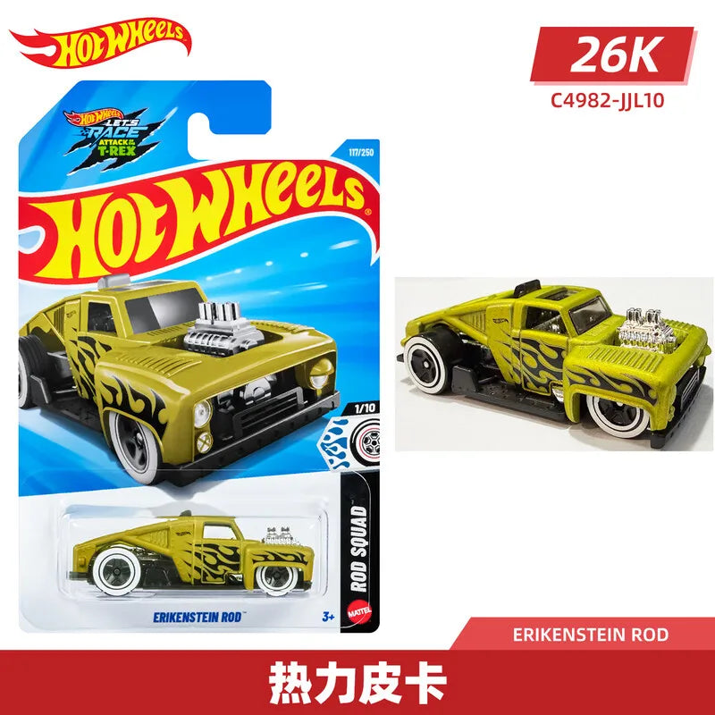 Hot Wheels C4982 2026K Batch 1:64 Diecast Car Ferrari BMW GTR Supra F1 Racing Mini Alloy Model Toy Collectible Gift For Kids