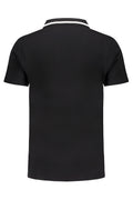 FILA MEN'S BLACK SHORT SLEEVED POLO SHIRT