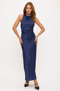 Satin Maxi Dress
