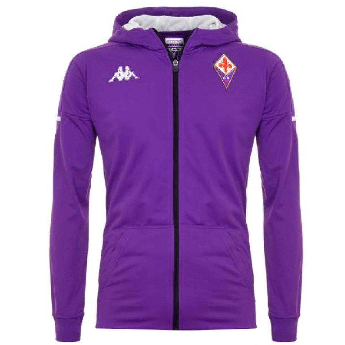Fiorentina hooded presentation soccer tracksuit 2020/21 - Kappa