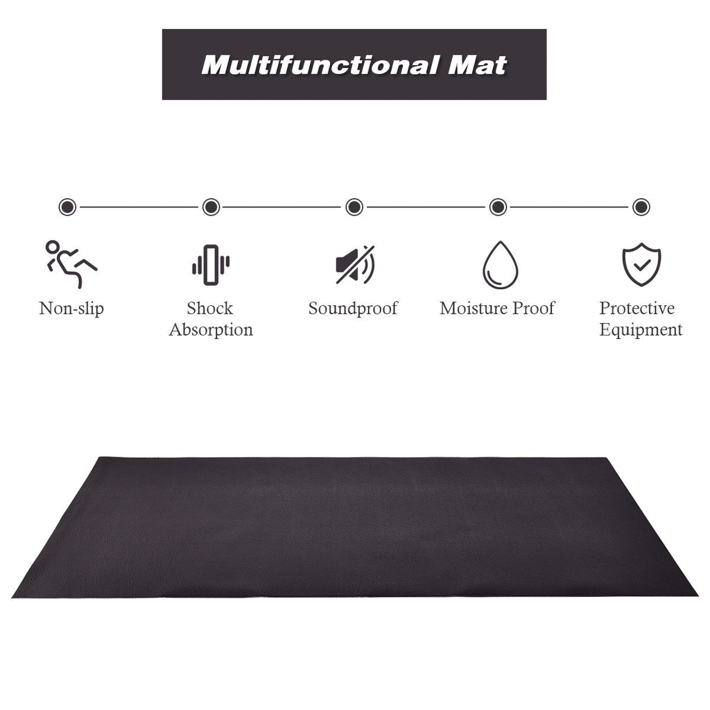 NNECW Floor Protect Exercise Equipment Mat for Home