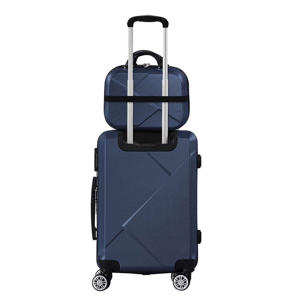 NNEIDS Slimbridge 2pcs 20"Travel Luggage Set Novy