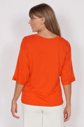 Gabi Red Classic Oversized T-Shirt