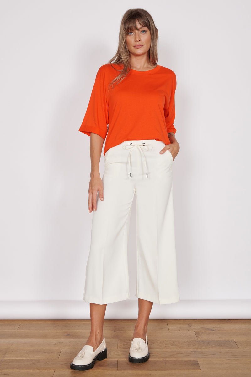 Gabi Red Classic Oversized T-Shirt