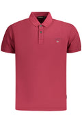 NAPAPIJRI MEN'S SHORT SLEEVE POLO SHIRT RED