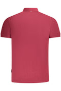 NAPAPIJRI MEN'S SHORT SLEEVE POLO SHIRT RED