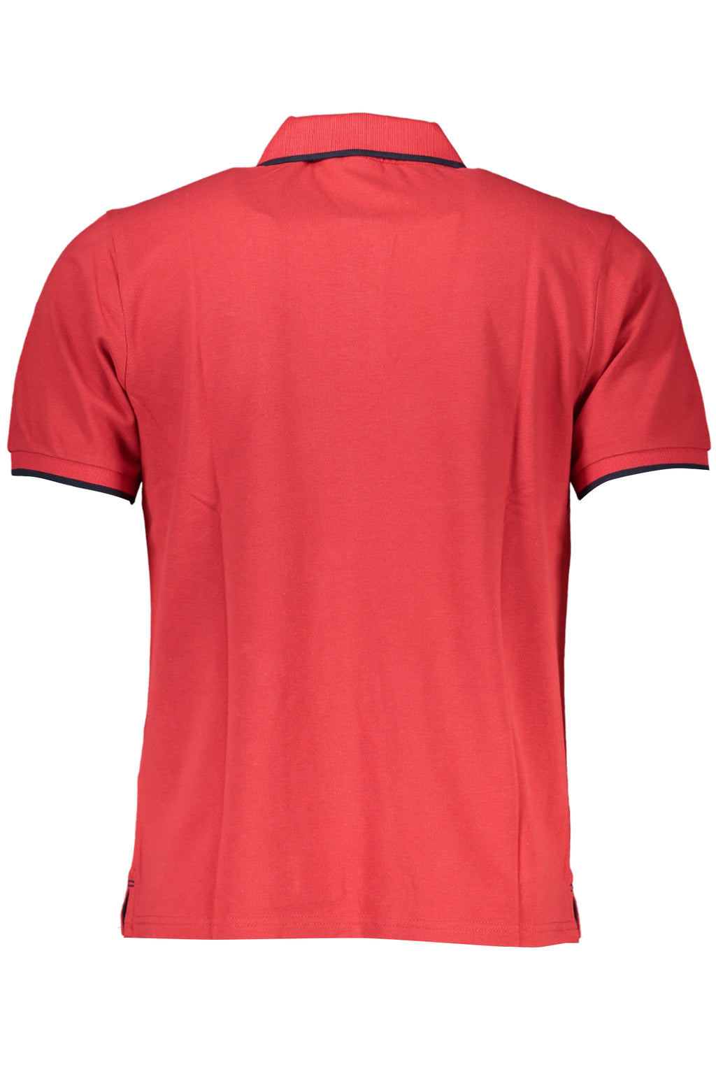 NORTH SAILS MEN'S RED SHORT SLEEVED POLO SHIRT