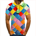 Polo shirt men men clothing polo shirt men Summer Men's Short Sleeve Polo Shirt High Quality Men Printed Polo Shirt
