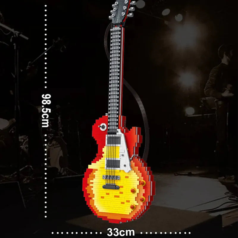 1:1 Scale Electric Guitar 2501pcs
