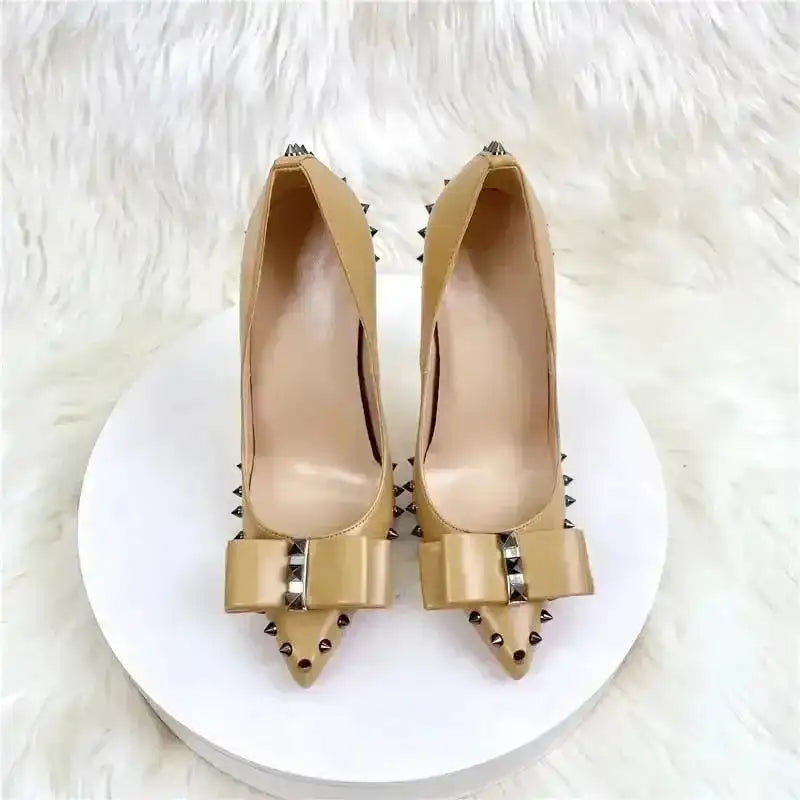 Riviera Bow Court Heels – Chic High Heel Pumps