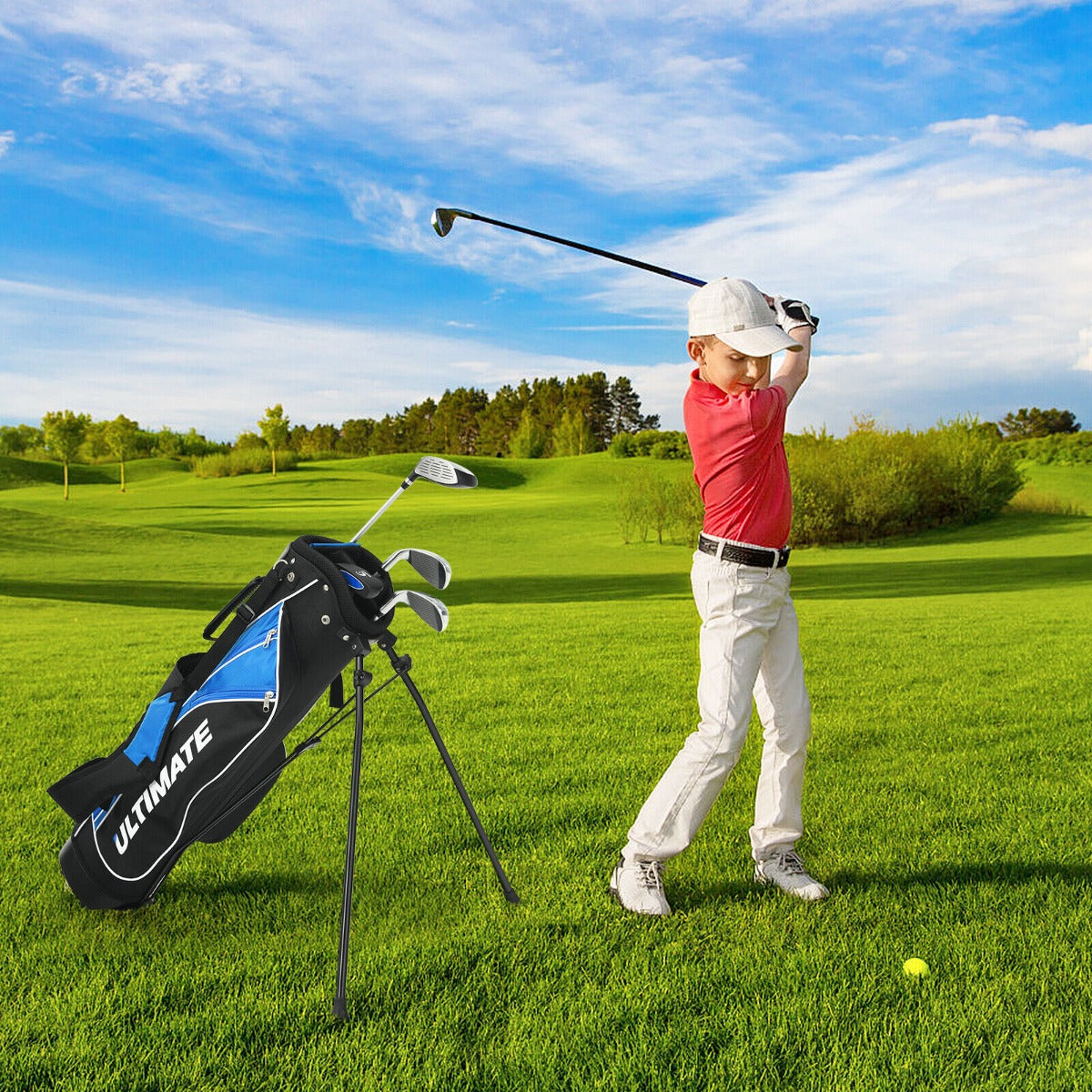 NNECW Junior Complete Golf Club Set for Children Age 11 to 13