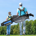 NNECW Complete Golf Club Package Set with oversize aluminum driver for Outdoor Use-Grey