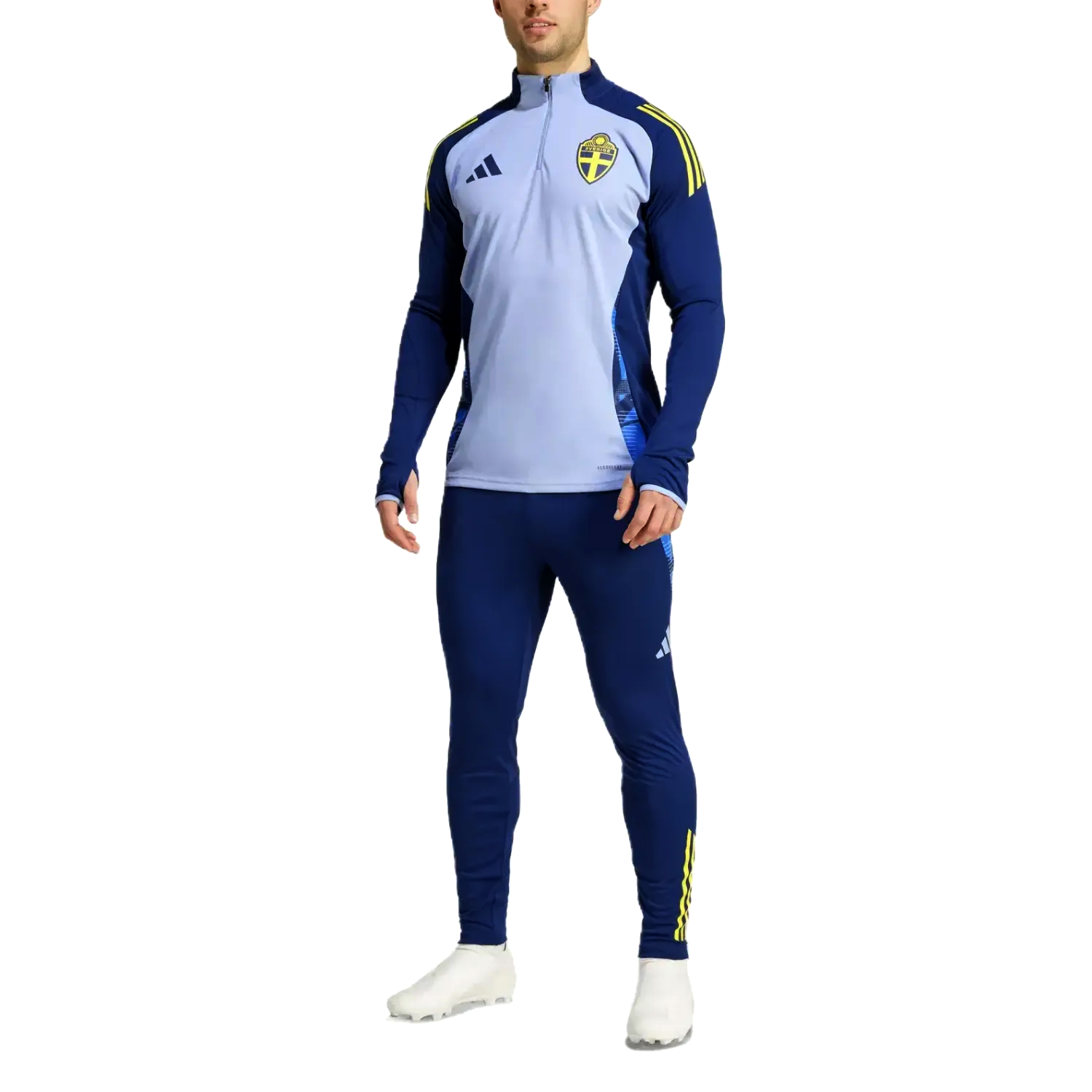 Sweden training technical soccer tracksuit 2024/25 - Adidas