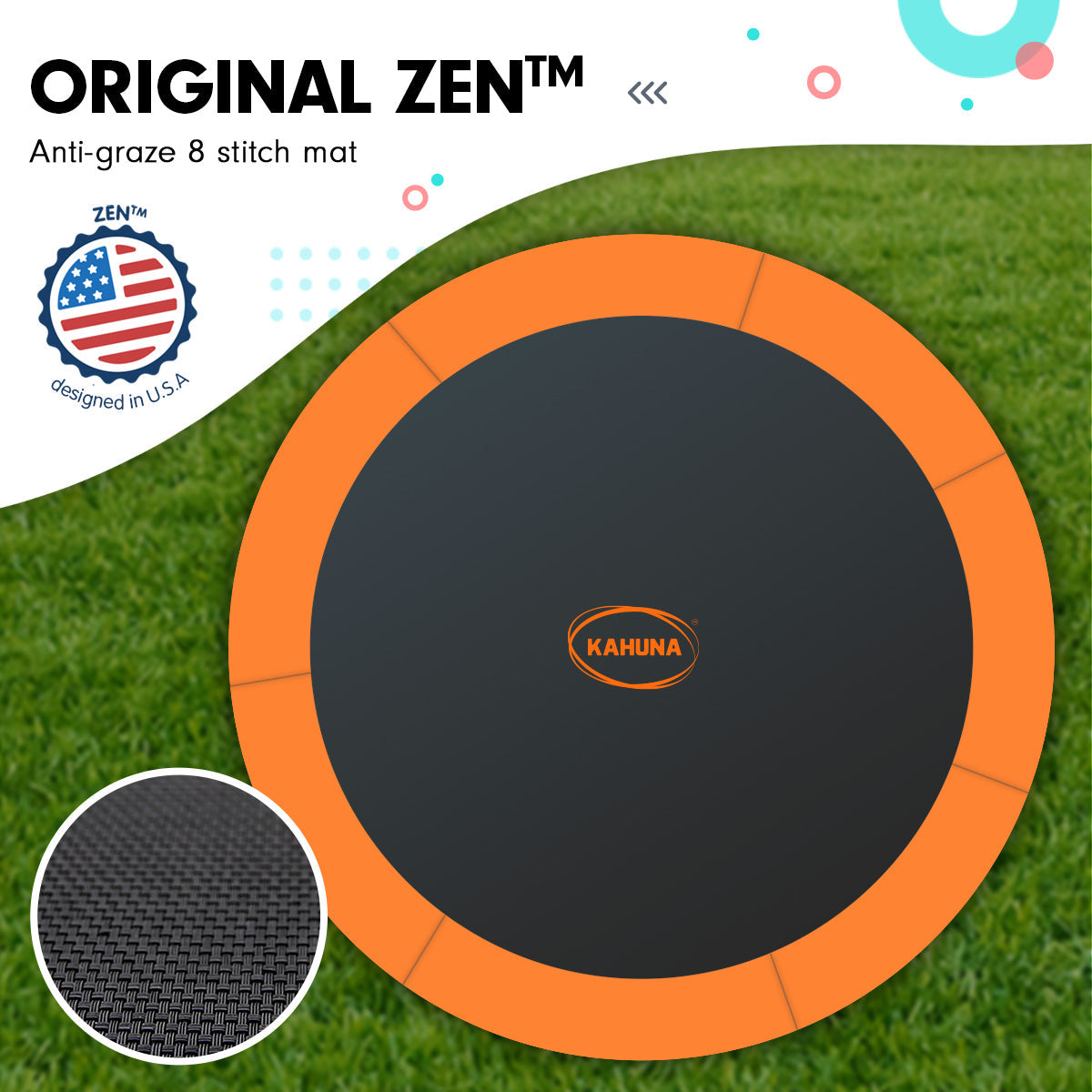 NNEDPE Kahuna Trampoline 10ft with  Basket ball set