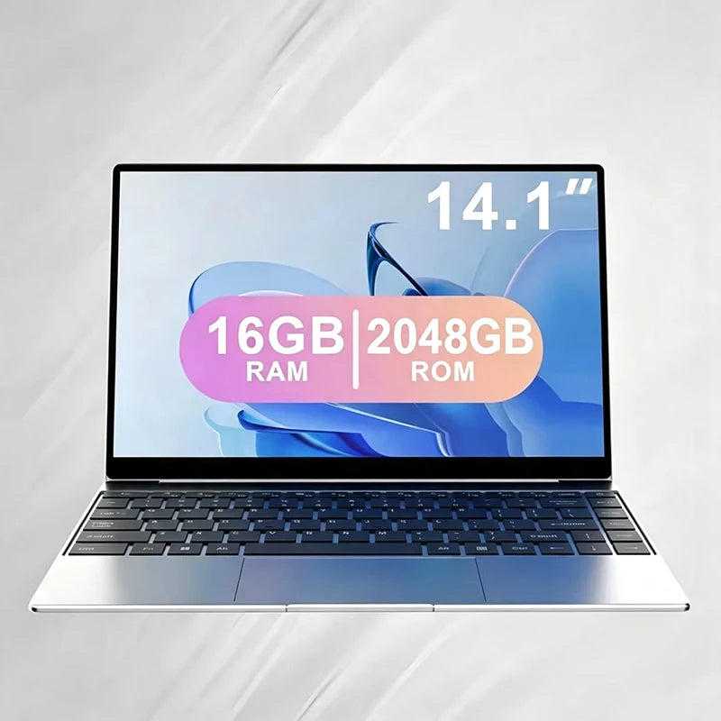 New Ultra Slim Laptop 14.1" Laptop Intel Core i9-9900 16GB 1TB Gaming Computer PC Windows11 Gamer Office Home Study Laptop